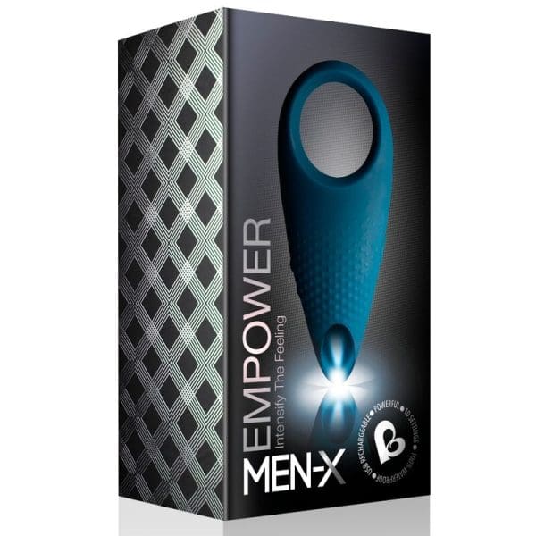 ROCKS-OFF - EMPOWER RECHARGEABLE COUPLES STIMULATOR - BLUE 4